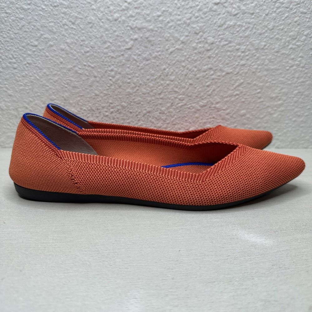Rothy’s Women’s Pointed Toe Ballet Flats Loafers Shoes Size 8.5